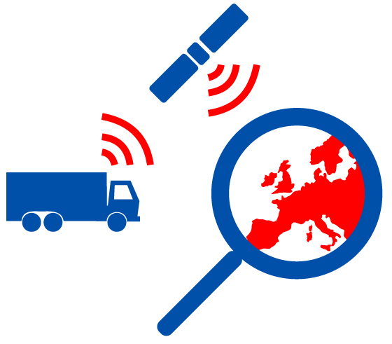 Track & trace-systeem, luchtvracht over de weg